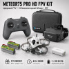 FPV комплект BETAFPV Meteor75 Pro HD RTF — цифровий FPV-дрон з камерою P1, окулярами VR04 HD та пультом LiteRadio 4 SE, до 5 хвилин 30 сек польоту